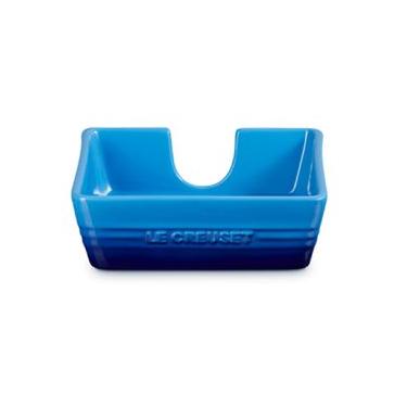 Imagem de PORTA GUARDANAPO LE CREUSET SIGNATURE 15CM EM CERÂMICA AZURE BLUE 85020152200099