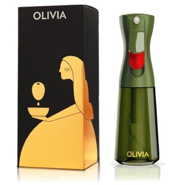 Imagem de FLAIROSOL OLIVIA Pulverizador de óleo para cozinhar, 200 ml de vidro de azeite de oliva, spray de cozimento contínuo com controle de porção, dispensador de óleo para cozinha, fritadeira de ar, salada,