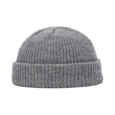 Imagem de Gorro Unissex De Lã Quente Para Inverno, Estilo Pescador, Curto, Com P