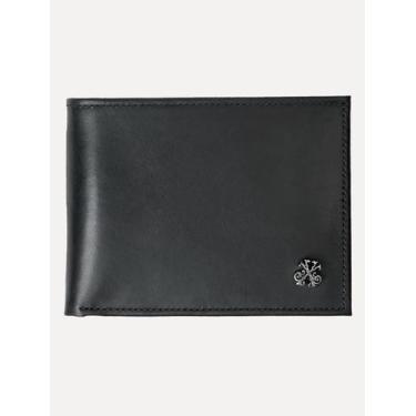 Imagem de Carteira John John Masculina Couro Porta Cartão Caius Preta 43.50.0216