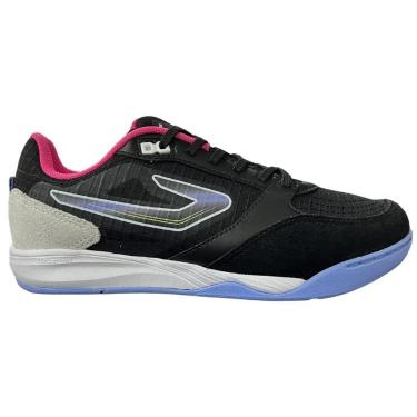 Imagem de Chuteira Futsal Topper Letra V Unissex Preto-Unissex