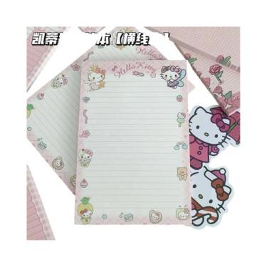 Imagem de Caderno De Anotações Fofo Hello Kitty Com Páginas Destacáveis, Materia