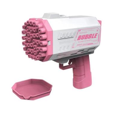 Imagem de Máquina De Bolhas De Sabão Automática Com Luz LED Para Crianças, 40 Bu