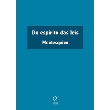 Imagem de Livro - Do espírito das leis