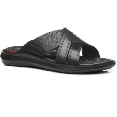 Imagem de CHINELO PEGADA EM COURO REF 133158 MASCULINO-Masculino