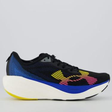 Imagem de Tênis Under Armour Charged Nonstop Preto e Azul, 41