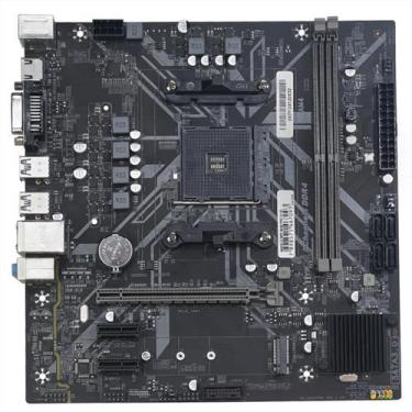 Imagem de Placa Mãe Brazil PC BPC-B450M-PRO V1.62 - AM4 - mATX, DDR4, M.2 NVMe, 