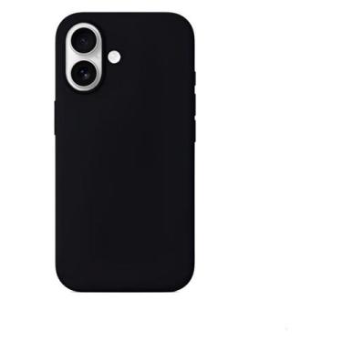 Imagem de Capa Capinha Anti Impacto Aveludada Colorida e Película Para iPhone 16