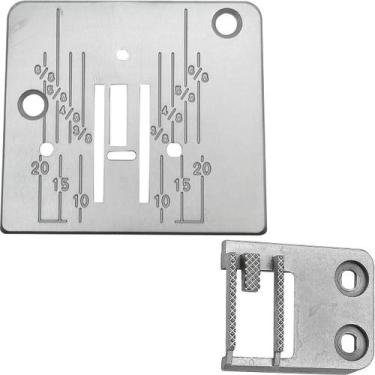 Imagem de Chapa Agulha Dente Serrilha Janome 1006 2008 Maq. Costura