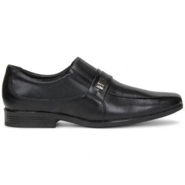 Imagem de Sapato Social Zapattero Couro 7502 Masculino, 39, Preto