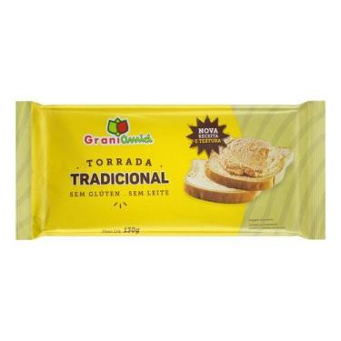 Imagem de Torrada Tradicional Grani Amici sem Glúten e Lactose 130g