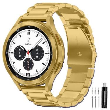 Imagem de Correa GOLDTOLUCK de acero inoxidable 20mm para Samsung Galaxy