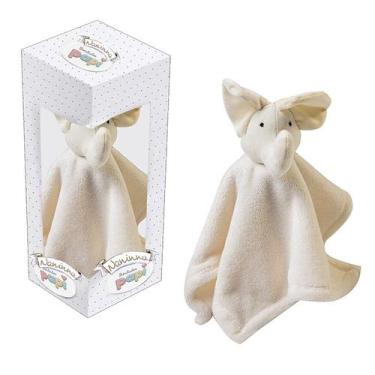 Imagem de Naninha Infantil Em Microfibra Antialérgica e Macia 40x33cm Baby Papi 