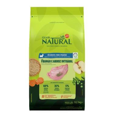 Imagem de Ração Guabi Natural Cães Adultos Porte Pequeno Frango 10,1Kg - Brf