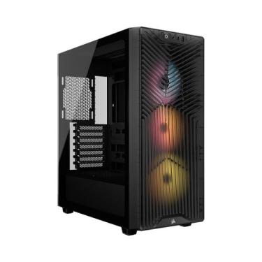 Imagem de Gabinete Gamer Corsair 3200D RS ARGB, Mid-Tower, Performance, Lateral 