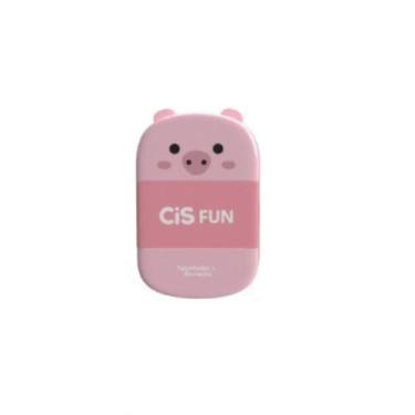 Imagem de Apontador com Depósito + Borracha Cis Fun Criatic, ROSA