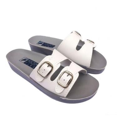 Imagem de Sandália 2 Fivelas Doctor Comfort - Doctor Flex, 34, Branco