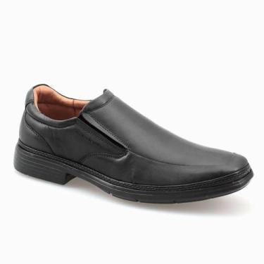 Imagem de Sapato Anatomic Gel Ultraleve 8616 Masculino, Preto, 40