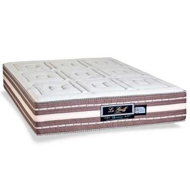 Imagem de Colchão Casal Mola Pocket D28 Le Griff 138x188x33cm Bege Sankonfort Colchões