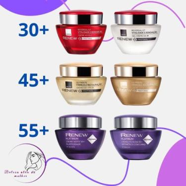 Imagem de CREME ANTISSINAIS RENEW COM PROTINOL 30+  45+  55+  DIA ou NOITE  50g 