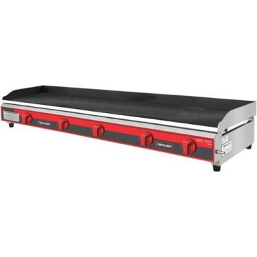 Imagem de Chapa Bifeteira Profissional a Gás CBG-1500 150cm Metalcubas