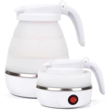 Imagem de Jarra Chaleira Elétrica Viagem 110v Mini De Silicone Dobrável Portátil