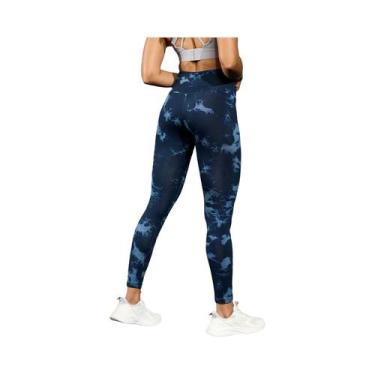Imagem de Leggings Femininas De Cintura Alta Tie Dye Super Macias E Não Transpar