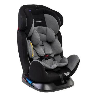 Imagem de Cadeirinha Cosco Kids, Progress, 0 a 36kg, Cinza Mescla - Congratulati