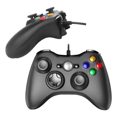 Imagem de Controle para Xbox P/X360/Pc com Fio Joystick Pc Compativel - Congratu
