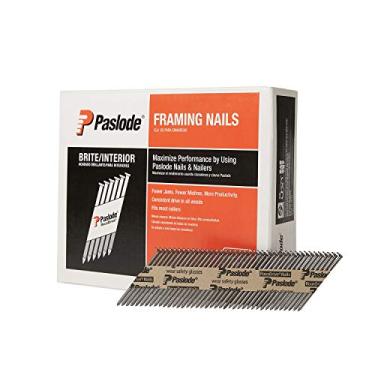 Imagem de Paslode, Pregos de enquadramento, 650603, Brite RounDrive 30 graus, calibre 6 x 113, anel, 2000 por caixa