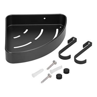 Imagem de Prateleira de armazenamento, prateleira de chuveiro com economia de espaço à prova de ferrugem triangular para casa de banho para cozinha