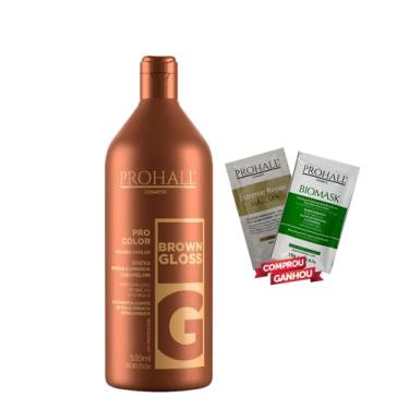 Imagem de Prohall Cosmetic Pro Color - Máscara Brown Gloss Efeito Morena Iluminada 500ml