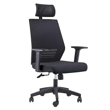 Imagem de Cadeira de Escritório Diretor Giratória Braga Preta