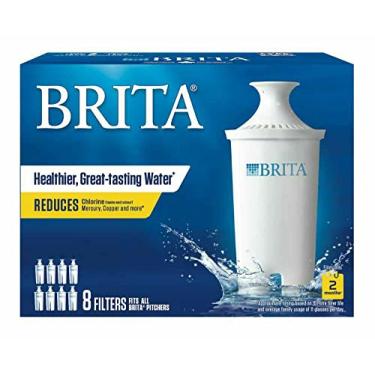 Imagem de Brita Pitcher Replacement Filters 8 ct, White