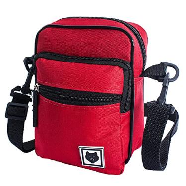 Imagem de Shoulder Bag Bezzbags Mini Bolsa Tira Colo Necessaire vermelha Pochete