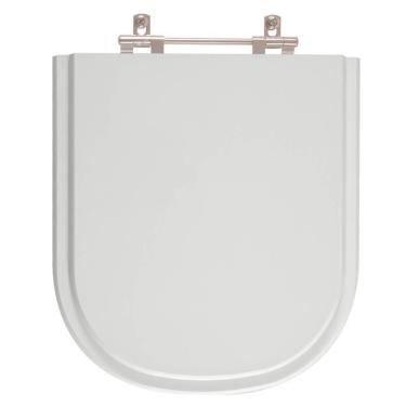 Imagem de Assento para Vaso Sanitário Fiori Flox Cinza Claro em Resina