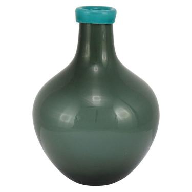 Imagem de CYAN GARRAFA DECORATIVO 29x20x20cm VIDRO VERDE