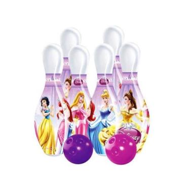 Jogo de Boliche - Princesas - Disney - Rosa - Lider