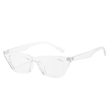 Imagem de Óculos de sol masculinos e femininos Retro Cat Eye Óculos de Sol Feminino Vintage Cateye Óculos de Sol Moda Feminina Tons de Cor para Mulheres Lentes De Sol Mujer,10,China