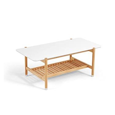 Imagem de Mesa lateral mesa de canto mesa de centro, mesa de coquetel moderna para sala de estar, mesa de centro pequena mesa de chá mesa de centro