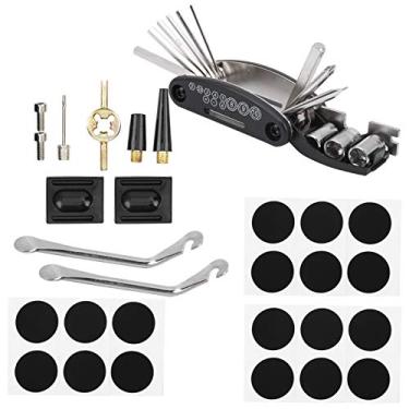 Imagem de Bolsa de ferramentas de bicicleta ferramenta de reparo de pneus de bicicleta, kit de reparo de bicicleta, portátil para bicicleta de bicicleta