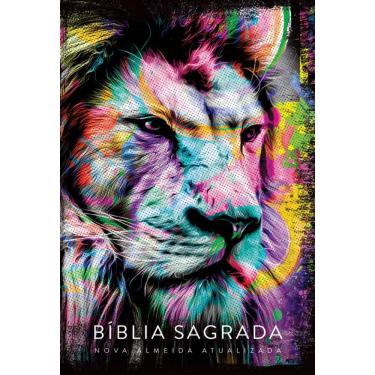 Imagem de Bíblia NAA Leão Colorido: Nova Almeida Atualizada