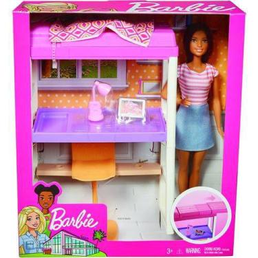 Imagem de Quarto Da Barbie Com Boneca - Mattel
