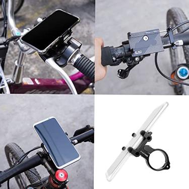 Imagem de Suporte para telefone de bicicleta em liga de alumínio Suporte para telefone para bicicleta Motocicleta MTB Guiador para bicicleta de estrada Suporte para suporte de GPS para celular