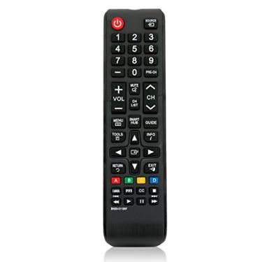 Imagem de Novo controle remoto genérico de TV BN59-01199F substituído, compatível com Samsung LED HDTV 7500 9500 6200 6520 série UN32J5205 UN40JU6700 UN48JU6700 UN55JU6700 UN65JU6700 BN5901199F