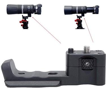 Imagem de iShoot Base de anel de montagem em tripé, suporte de pé para colar de lente compatível com Canon RF 600 mm F11 IS STM e Canon RF 800 mm F11 IS STM, suporte de lente com placa de liberação rápida Arca-Swiss de 39 mm