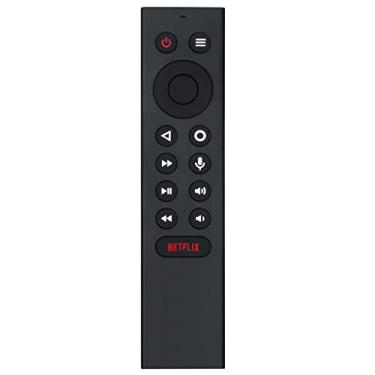 Imagem de ZdalaMit Controle remoto de voz de substituição P3700 adequado para Nvidia Shield Android TV 2015 2017 2019 modelos P2897 e Nvidia Shield Android TV Pro 4K HDR Media Player