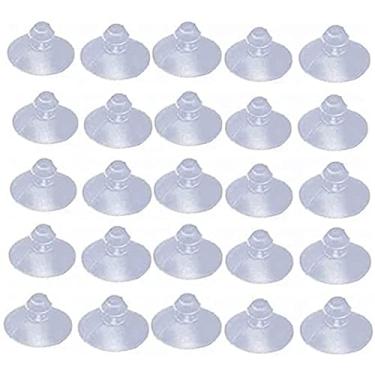 Imagem de bnafes 30 mm/1,2" Móveis Mesa Vidro Borracha Transparente Anticolisão Ventosas Sucker Hanger Pads para Vidro Plástico Sem Ganchos, Pacote com 25