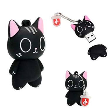 Imagem de Pen Drive Cat - Unidade USB exclusiva de 16 GB - pen drive de imagem - Bastão de armazenamento de fotos para PC (gato)