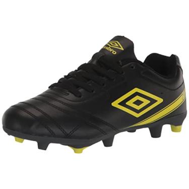 Imagem de Umbro Tênis unissex infantil Classico X Fg Jr, Preto/Amarelo, 1 Little Kid